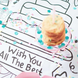 Birthday Party Coloring Tablecloth | Kids Activity