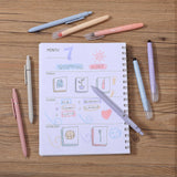 Mr. Pen Bible Highlighters and Pens No Bleed, 8 Pack