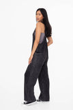 Mineral-Washed Lounge Jumpsuit