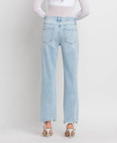 VERVET AILEEAH HIGH RISE SLIM WIDE JEANS