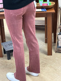 Lovervet Wine Bootcut Jeans