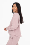 Classic Cotton Crew Neck - Dusty Pink