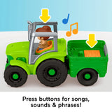 Fisher Price Little People Large Tractor Playset