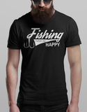 Fishing Makes Me Happy Tee