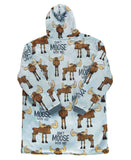 Wearable Blanket – Don't Moose With Me Kid Blanket Hoodie