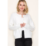 BUTTON DOWN SWEATER CARDIGAN