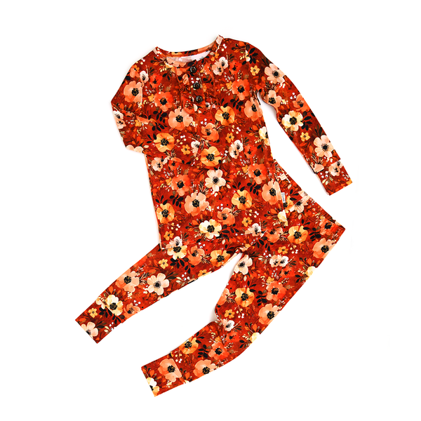 Auburn RUFFLE TWO PIECE Bamboo Fall Lounge Set