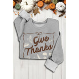 GIVE THANKS MINERAL SWEATSHIRTS