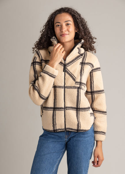 Women's Ainsley Full Zip Ultra Plush Sherpa Jacket