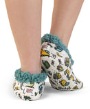 Plush Slipper Socks, Soft Slippers, Non-skid - Books