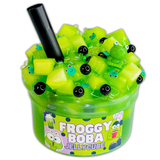Froggy Boba Jelly Cube Slime