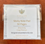 Sticky Notes w/ Chicken Art & "Chicken Scratch" | 50 Pages