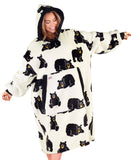 Oversized Wearable Blanket – Family Bear Blanket HoodieOvers