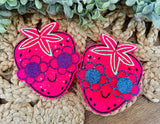 Groovy Strawberry Car Freshie 