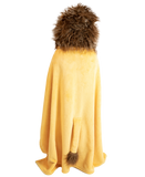 Wearable Hooded Fleece Blankets For Kids - Lion