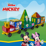 Disney Jr Mickey Magnetic Tile Train Set - 41-Piece by Tytan