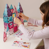 Disney Princess Castle Magnetic Tile Set - 70-Piece by Tytan
