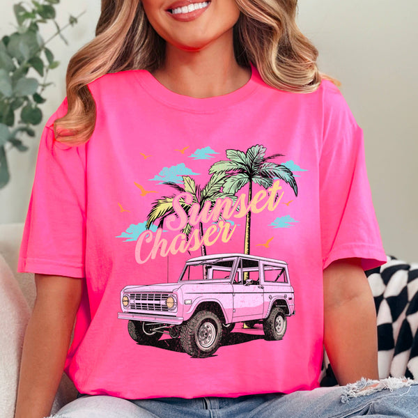 Sunset Chaser  Graphic Shirt Tee