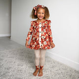 Auburn PEPLUM SET Fall Floral Outfit
