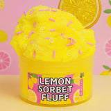 Lemon Sorbet Fluff Cloud Slime