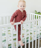 Standard Size Fitted Crib Sheet - In The Woods
