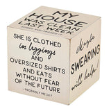 Humor Me Quote Cube