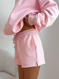 Light Pink Polka Dot Shorts