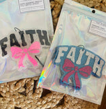 Faith with Bow Car Freshie 