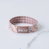 Tap To Pray™ Wristbands - Prairie &  Plaid