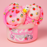 Strawberry Cow Ice Cream Cloud Slime