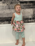 Floral Capri Set
