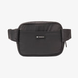 Black Puffer Thread Fanny Pack
