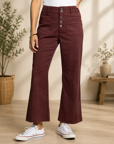 Dana Pants (burgundy)