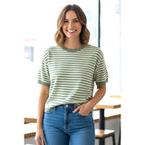MAISEY STRIPED SWEATER