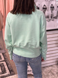 Mint Quarter Zip Sweatshirt