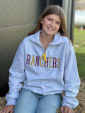 Ranchers Embroidered Quarter Zip Pullover