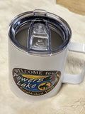 Welcome to Power’s Lake travel mug 12 oz.