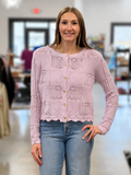 Spring Pointelle Cardigan