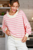 Holly Crochet Top - Pink