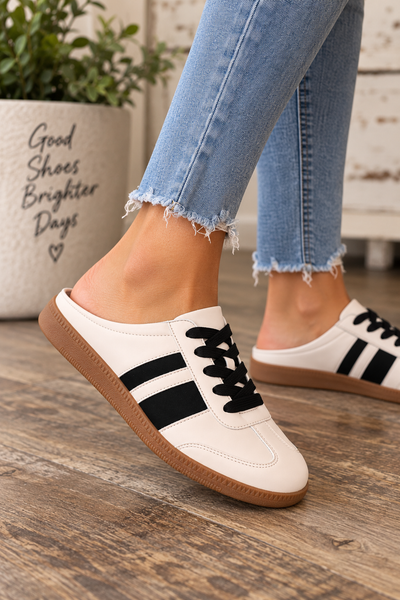 BRENDA CASUAL SLIP ON SNEAKER MULE DESIGNED FOR EVERYDAY COM