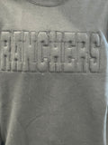 RANCHERS EMBOSSED  CREWNECK