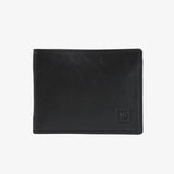 Jupiter Black Thread Bifold Wallet
