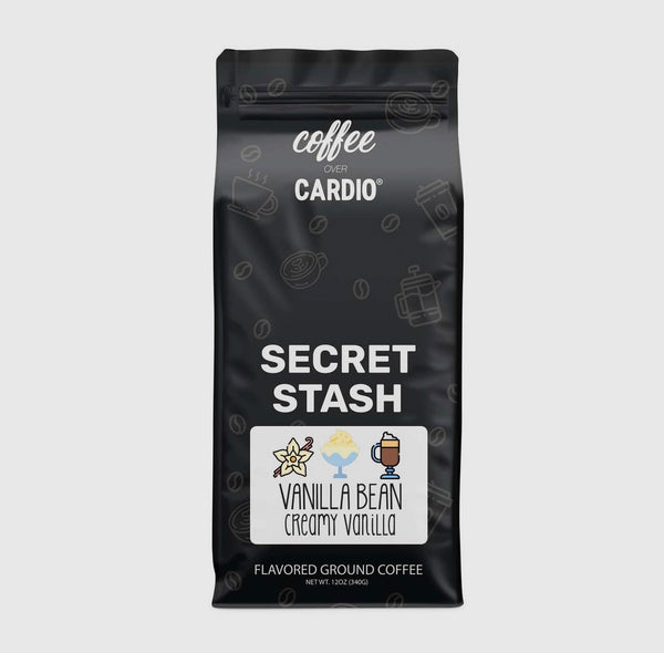 Coffee Over Cardio SECRET STASH Vanilla Bean.