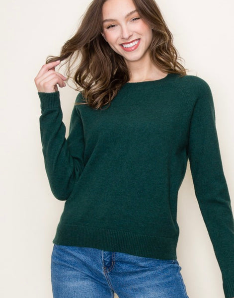 Everyday Pullover Sweater - Forest