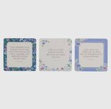 101 Bible Verses For Teachers Purple Scripture Cards in A Tin