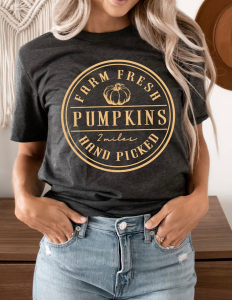 Farm Fresh Pumpkin Graphic Tee