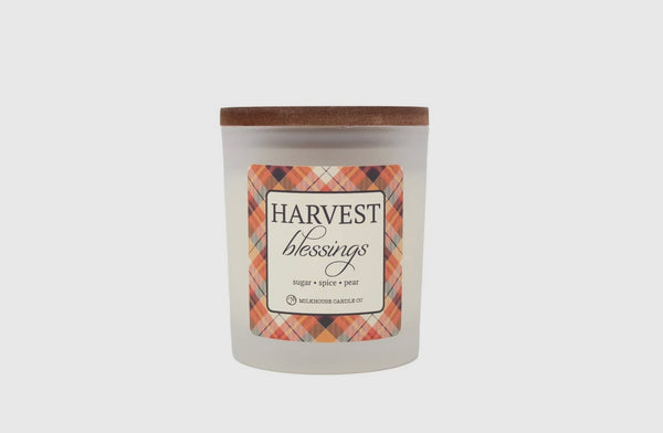 Harvest Blessings Fall Candle
