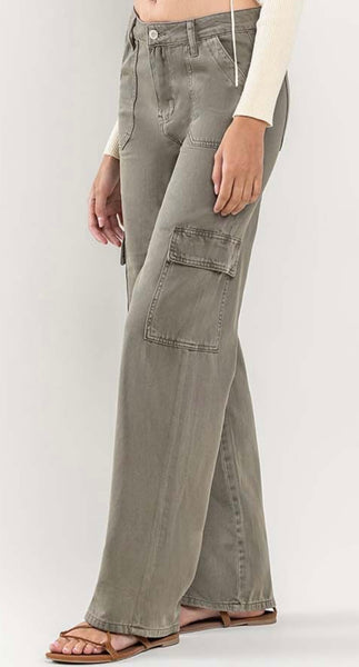 High Rise Cargo Jean