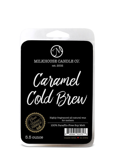 5.5 oz Scented Soy Wax Melts: Caramel Cold Brew