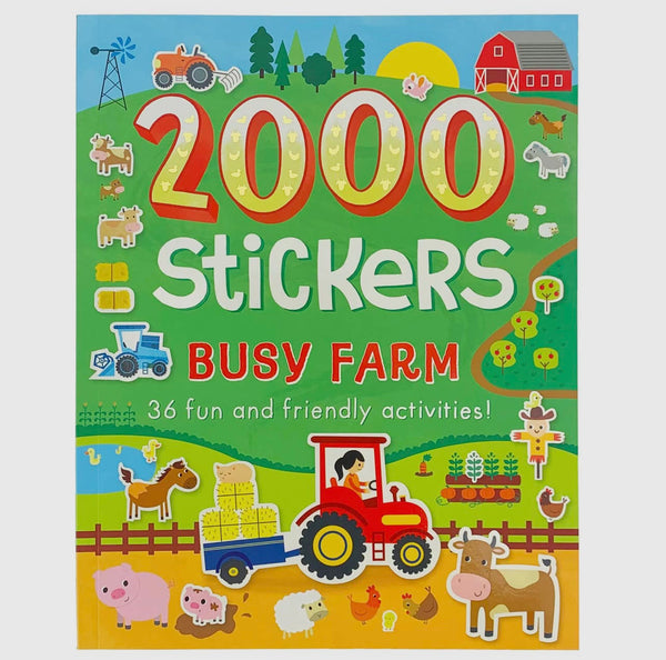 2000 Stickers Farm Activity Book